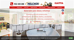 Desktop Screenshot of melchorehijos.com